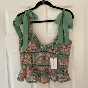 FINAL PRICE. WILL BE DONATED. Lovers and Friends crochet top